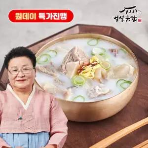 정성곳간 강순의 명인의 한우 스지 도가니탕 700g 3팩 151515