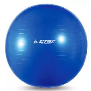 홈트 스타 블루 마사지 운동 짐볼 1P 55cm 스트레칭