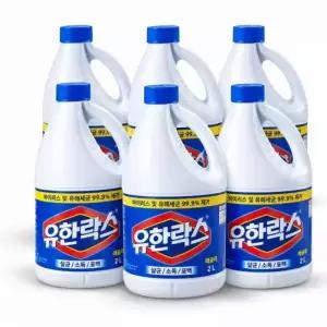 유한락스 레귤러 2L 6개