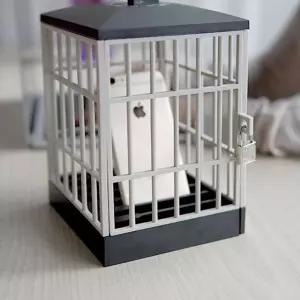 핸드폰 감옥 잠금장치 보관함 스마트폰 상자 침대 선물용품 공부 보호 거치대