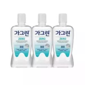 동아제약 가그린 제로 750ml X 3개