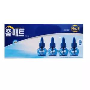 홈매트 리퀴드 교체용리필 29ml 45일 4개입 전자모기향