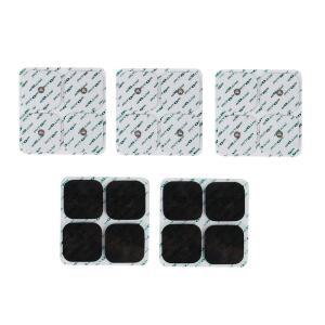 FITOP PHYTOP 10개 교체 패드 20개 범용 3.5mm 스냅 전극 크기 2x2