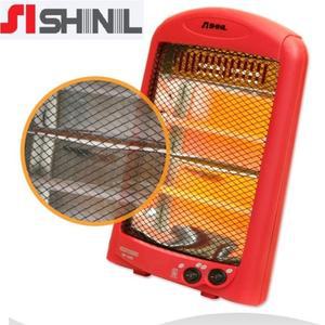 신일 2단 석영관 미니히터/SEH-W600S 600W/2단조절/전도안전장치/전기스토브/소형히터
