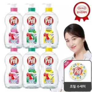 헨켈 프릴 베이킹소다 700ml x6개 주방세제_프릴 수세미