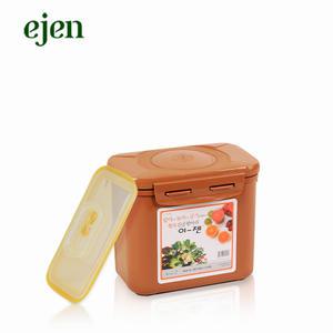 황토진공항아리 사각 3.4리터/진공항아리/밀폐용기/과일류/야채류/맛있게보관