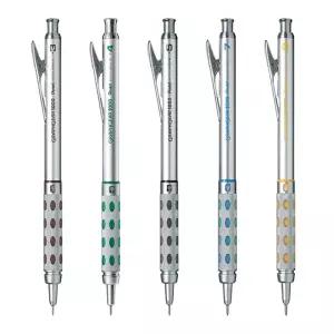 펜탈 그래프기어 1000 샤프 0.3/0.5/0.7/0.9mm 클립 듀얼그립 Pentel 각인 인쇄