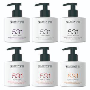 셀렉티브 531 칼라 트리트먼트 보색 염색 샴푸 275ml