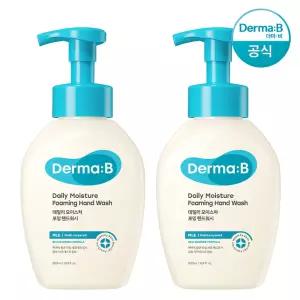 [공식] 더마비 데일리 모이스처 포밍 핸드 워시 500ml x2개+튜브견본(랜덤)