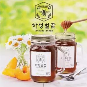 [올데잇][거창북부농협] 100%국산 농협 하성벌꿀(캐닝머그잔/잡화) 500g 5병
