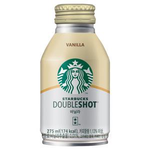 스타벅스 더블샷 바닐라 캔커피 275ml x24캔