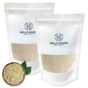 헬로우그린 국산 볶은 서리태 분말 500gX2(팩) 총1kg 검은콩가루