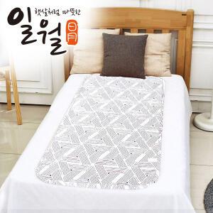 2027년형 일월 워셔블 카본매트 미로 싱글 1인용 탄소매트 전기매트 전기장판