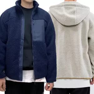헤비 후리스 점퍼 양털 후드 뽀글이 남녀공용 빅사이즈