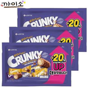 크런키 더블크런치바미니(27봉입)513g x3