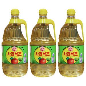 오뚜기 사과식초 1.8L 3개