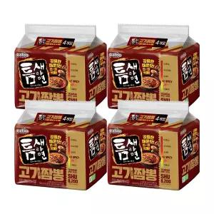 팔도 틈새고기짬뽕, 120g, 16개