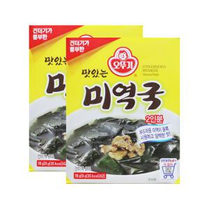 오뚜기 맛있는 미역국 18g 2개