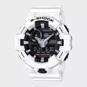 [지샥]G-SHOCK 지샥 GA-700-7A 화이트 빅페이스 아웃도어 군인시계