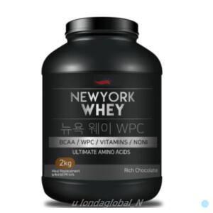 뉴욕웨이 WPC 초코 단백질 헬스 보충제 농축유청 2kg