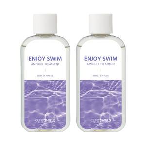 인조이스윔 극손상 머리 복구 단백질 수영 염소제거 수영장 앰플 트리트먼트 200ml 2개세트