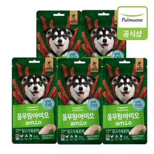 [풀무원아미오] 자연담은 닭고기 육포 유산균PLUS 50gX5개