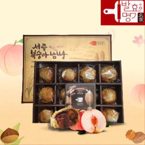 세종 복숭아밤빵 복숭아빵 밤파이 12입 SET