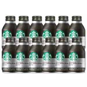 스타벅스 파이크 플레이스 275ml X 12개 로스트 블랙커피 캔커피