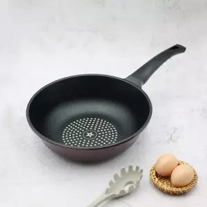 퀸센스 퍼펙트 궁중팬 가스레인지용 튀김냄비 추천 코팅 중식 웍 후라이팬 30cm