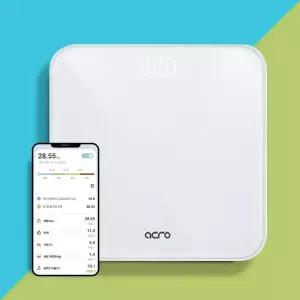 ACRO 스마트 체지방 블루투스 체중계 디지털 전자 몸무게 측정기 ibody-200
