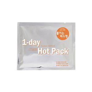원데이 프리미엄 붙이는 핫팩 (파스형) 50g 10개입 국내생산 일회용 손난로
