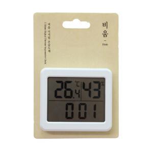 모닝 11000 비움 디지털 온습도계_화이트 89416