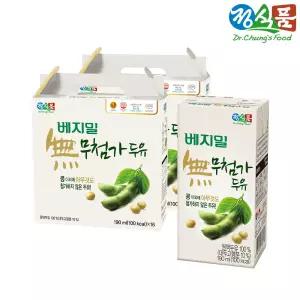 [정식품o] 무첨가 두유 190ml x 32팩