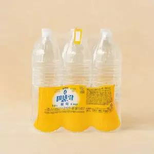 노브랜드 미네랄워터 2L*6 (무라벨) .(1팩 한정)