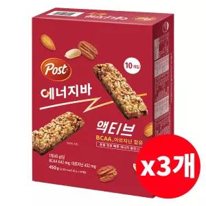 포스트 에너지바 액티브 450g x 3개