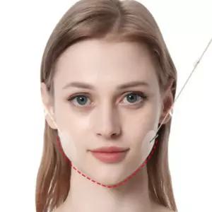 얼굴 리프팅 테이프 처진 볼살 페이스 탄력 브이라인 스티커 패치 리프트 교정 주름 턱선