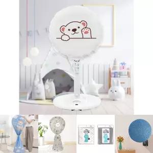 선풍기커버 1+1 안녕북극곰 벽걸이 스탠드 보관 대형 카바 써큘레이터 덮개 샤오미 발뮤다 스텐드 선풍기망