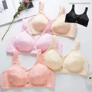 이너퀸 프리수 여성용 빅사이즈 105E~120F 레이스 메쉬 노와이어 노몰드 부직포 패드 편안한 마담 브래지어 브라 2020마담브라