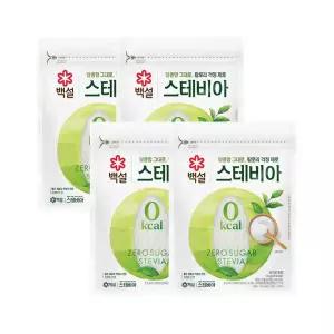 백설 제로 칼로리 스테비아 설탕 1kg x4개