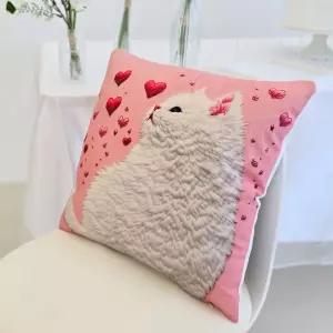 애니 쇼파쿠션커버 45x45cm 인테리어쿠션 거실사각쿠션 의자등받이용 홈카페분위기 소품