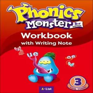 [카드10%] 파닉스 몬스터 Phonics Monster 3 WB 워크북 책