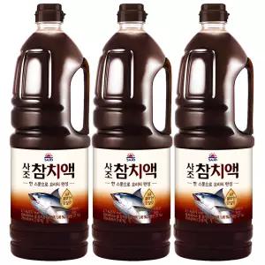 사조 참치액 2.1kg x 3개 / 조미료 양념 액젓