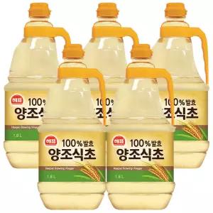 사조 해표 양조식초 1.8L x 5개