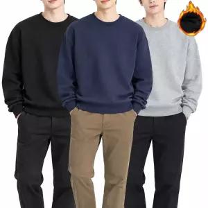 제이케이sp 국산 간절기 겨울 남자 여자 빅사이즈 기모 맨투맨 무지 긴팔티셔츠