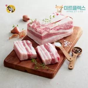 [미트플렉스] 국내산 한돈 1등급 냉장 오겹살