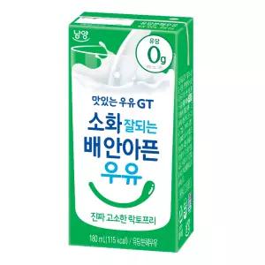 맛있는우유GT 고소한락토프리 180ml x 24개