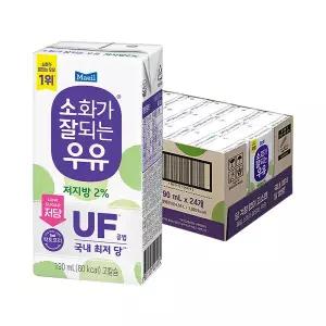 [롯데백화점]매일유업 소화가잘되는우유 저지방 190ml 24팩