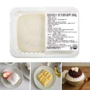 미담라이스 흰인절미 찰떡300g 바로사용 굳지않는찰떡