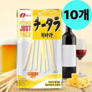 농심 나토리 치타라 안주 어포 치즈 스낵 10개 감칠맛