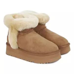 오즈어그웨어 UGG 메이브 플랫폼 미니 부츠 (OUW229P-CHESTNUT) 822066